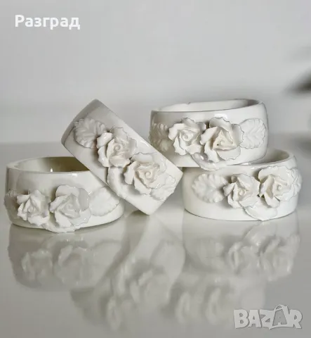 Винтидж държачи за салфетки, снимка 2 - Прибори за хранене, готвене и сервиране - 48173354