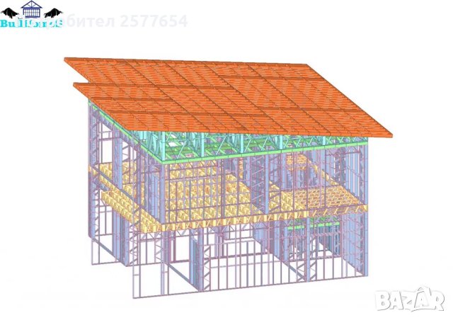 Къща,Бунгало,Преместваема къща,Сглобяеми къщи,Модулни,Жилищни-193,6м², снимка 2 - Строителни материали - 44146786