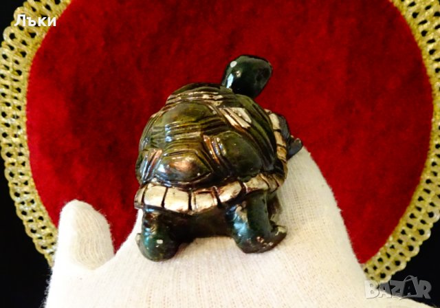 Порцеланова фигура Костенурка на David Ent. , снимка 7 - Статуетки - 38585833