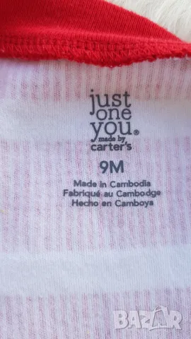 Коледен ромпър Carter's  - 9 месеца, снимка 5 - Бебешки гащеризони - 48072315