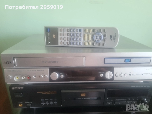 JVC HR-XV1, снимка 2 - Ресийвъри, усилватели, смесителни пултове - 51590788