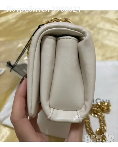 Elisabetta Franchi “small puffy bag” дамска чанта, снимка 4 - Чанти - 48679300