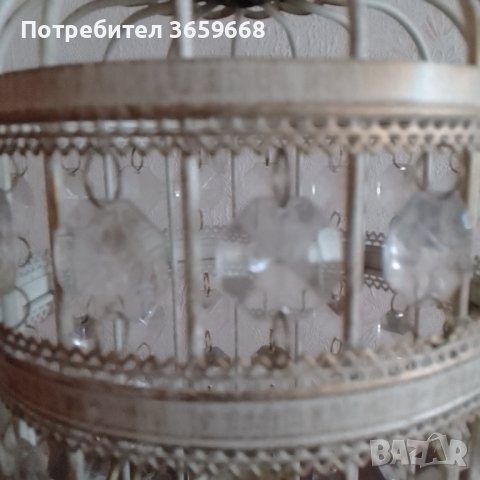 Нощна лампа(клетка за птици), снимка 3 - Други - 40192932