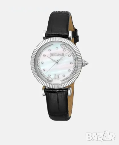Чисто нов дамски часовник Just Cavalli Watch Lucente, сив цвят