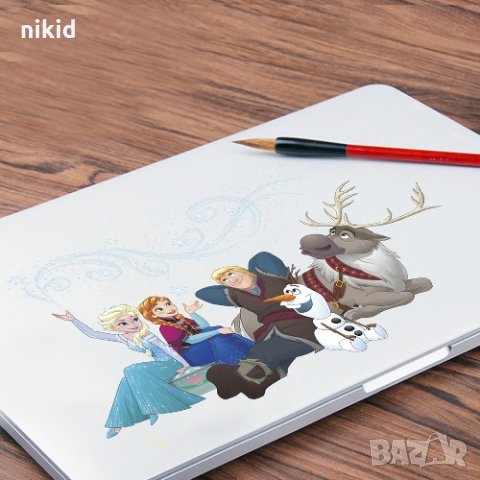 Елза Анна Замръзналото Кралство frozen малки стикер лепенка самозалепващ за стена мебел лепенки , снимка 4 - Други - 31797100