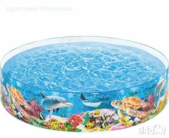 PVC Басейни I n t e x 58472NP за деца с уникални дизайни - За летните игри и забавления!