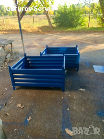 Метална палетна каса – затворен вариант, снимка 5 - Друго търговско оборудване - 53095438