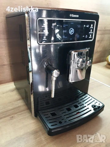 Saeco Xelsis - с БГ меню на малко продукти, внос от Австрия, снимка 8 - Кафемашини - 53892303