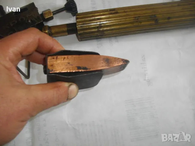 БЪЛГАРСКА БЕНЗИНОВА ГОРЕЛКА С ПОЯЛНИК ХРОМ СИЛИСТРА СТАРО КАЧЕСТВО 90-ТЕ ГОДИНИ ОТЛИЧНА, снимка 17 - Поялници и запояване - 48234564