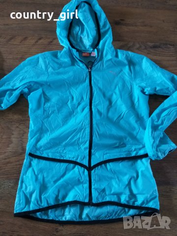 PUMA Light Women's  Jacket blue - страхотна дамска ветровка, снимка 5 - Спортни екипи - 30017458