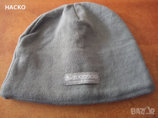 Зимна ШАПКА LOWA 100% Оригинална Внос от Англия
