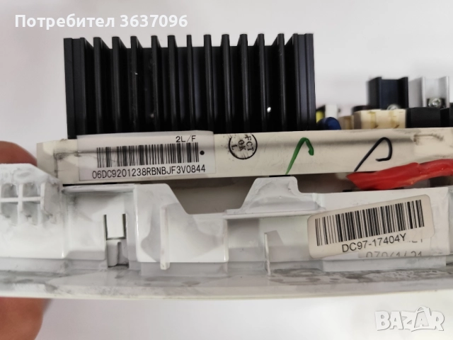 Samsung WF70F5E платка, снимка 3 - Перални - 51711105