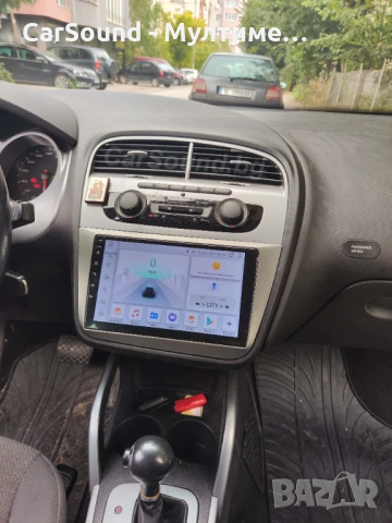 Seat Altea 9" Мултимедия Android 15 Сеат Навигация Андроид Toledo, снимка 2 - Аксесоари и консумативи - 45289135