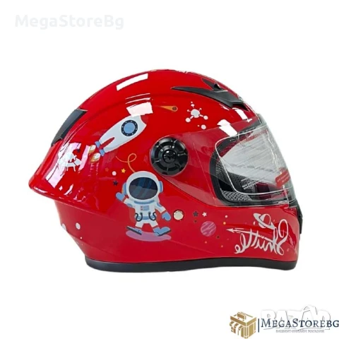 Детска каска 506 - размер S - Червена