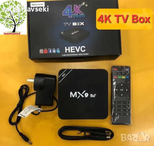 4K TV Box – Висококачествено мултимедийно изживяване, снимка 1