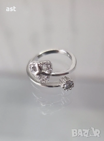 Сребърен пръстен за кутре, снимка 7 - Пръстени - 53944420