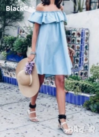 Лятна Дънкова Рокля