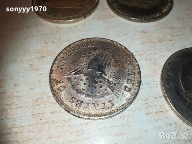 долари монети 6бр 1912201931, снимка 16 - Колекции - 31174179
