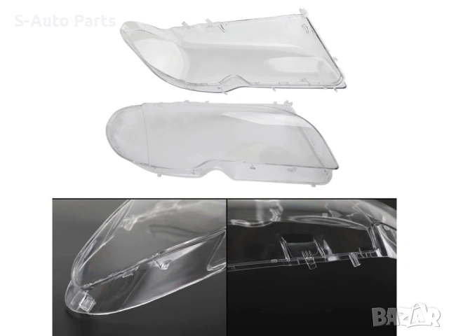 Стъкла за фарове на BMW 3 E46 Facelift Coupe / Cabrio (2003-2007) - Coupe / Cabrio ( Cabriolet, Conv, снимка 3 - Аксесоари и консумативи - 54262520