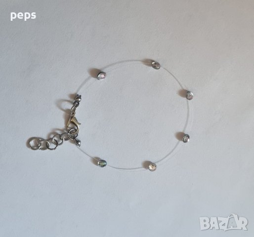 Гривна с камъчета, снимка 3 - Гривни - 39122419