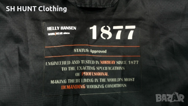 HELLY HANSEN Workwear Oslo H2 Flow Insulator Jacket POLARTEC размер S работно яке W2-24, снимка 12 - Якета - 52027544