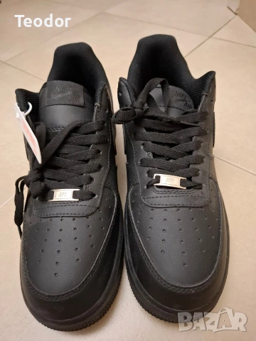 Черни обувки Air Force 1, снимка 2 - Ежедневни обувки - 54136055