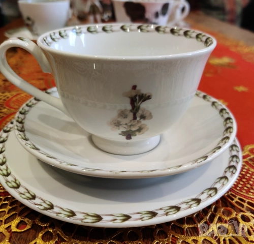 Сервиз за чай Queens Royal , снимка 2 - Сервизи - 52714012