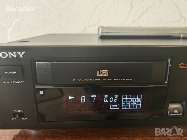 CD SONY-CDP711, снимка 7 - Аудиосистеми - 52410187