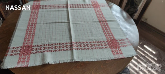 Ръчно бродирани карета с копринени конци върху панама, снимка 5 - Други - 49453905