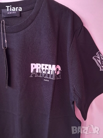 AMIRI - уникална диско тениска !, снимка 6 - Тениски - 52111540