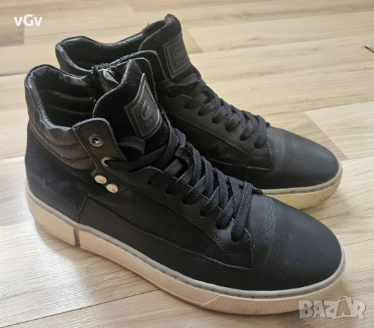 Мъжки кецове G Star Ravond Mid - 41, снимка 3 - Кецове - 52025949