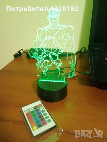 JoJo's Bizarre Adventure DIO 3D лампа