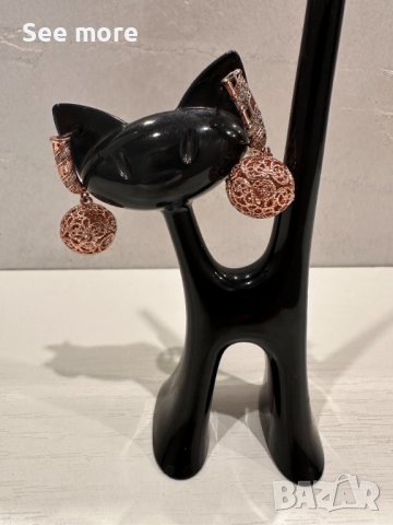 Обеци с диамантирана обработка