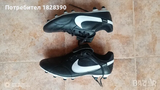 бутонки футболни обувки Nike Premier lll FG 41 26 cm , снимка 3 - Футбол - 55790379