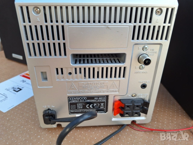 Мини уредба Kenwood RD-M313 USB, CD MP3, aux, снимка 6 - Аудиосистеми - 54306713
