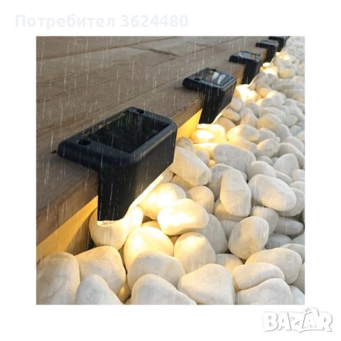 LED соларна лампа за стълби, снимка 17 - Други стоки за дома - 40818697