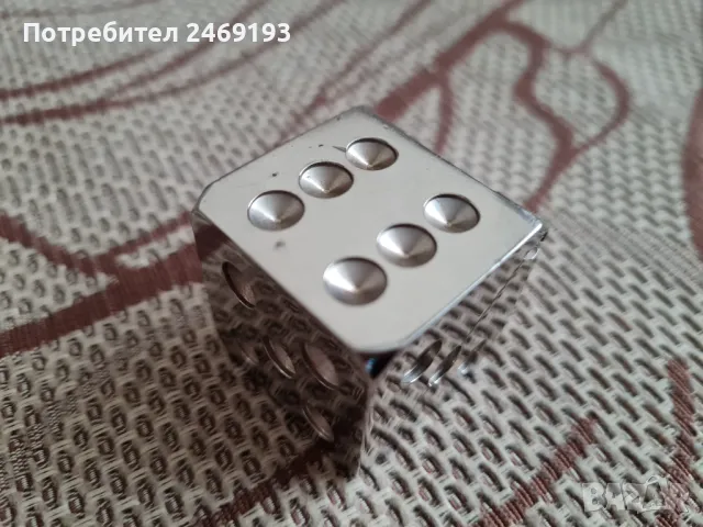 Метално зарче, часовник, снимка 4 - Колекции - 48648129