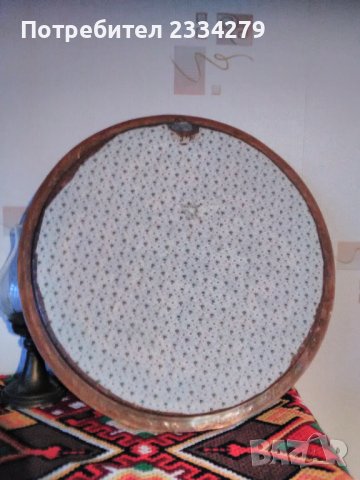 Стара медна чиния поднос,ръчна авторска металопластика., снимка 6 - Декорация за дома - 39729044