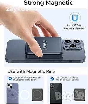 ORICO 512GB магнитен външен SSD, 4K ProRes HDR запис и съхранение, USB 3.1 Gen2, снимка 2 - Друга електроника - 52257279