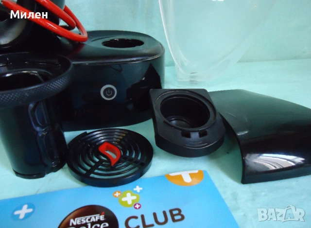 Кафемашина с гаранция 1 година за капсули Долче густо NESCAFÉ® Dolce Gusto Krups Infinissima.Black, снимка 3 - Кафемашини - 54206071