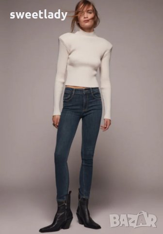 ZARA-еластични дънки, снимка 2 - Дънки - 31655746
