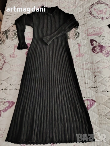 НОВА дълга зимна рокля , снимка 2 - Рокли - 53140069