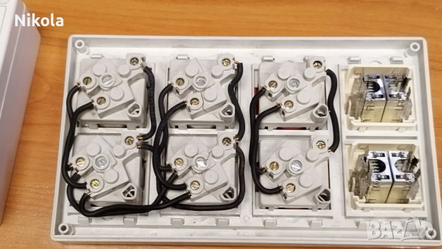 Конзоли с контакти и R&M - FTP розетки 6 и 8бр Cimabox, снимка 16 - Ключове, контакти, щепсели - 44424866