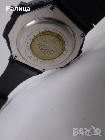 Мъжки електронен часовник Spirale, хронограф с аларма, снимка 7 - Мъжки - 52371461