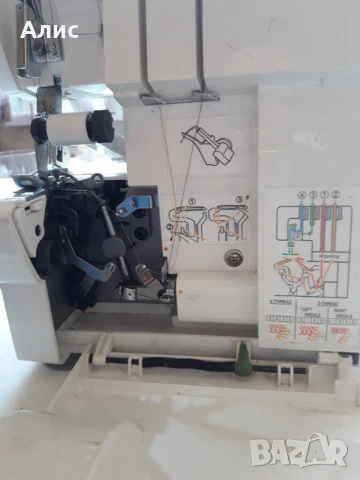 оверлог SINGER, снимка 10 - Шевни машини - 50475642