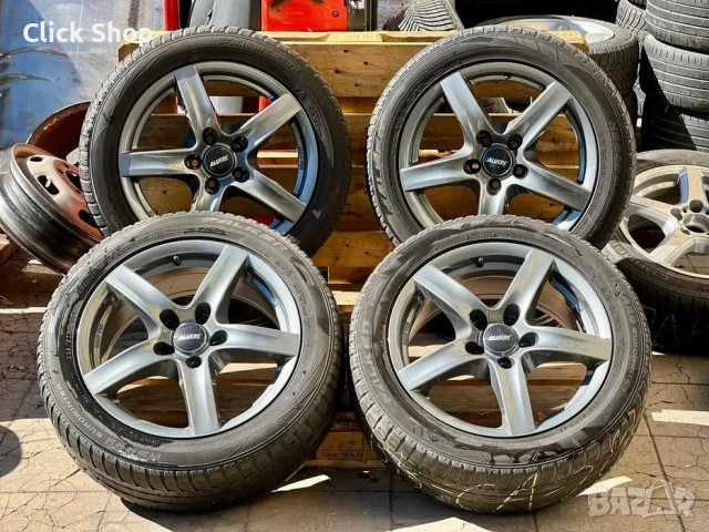 5х112 17 Лети Джанти Mercedes Audi A4 А3 Seat Skoda VW Golf Caddy Tiguan 5x112, снимка 5 - Гуми и джанти - 52145961