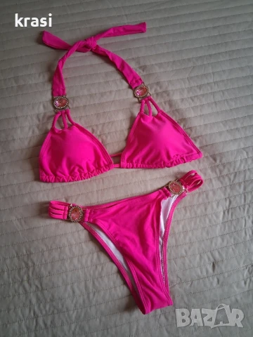 Бански с кристали , снимка 2 - Бански костюми - 51184251