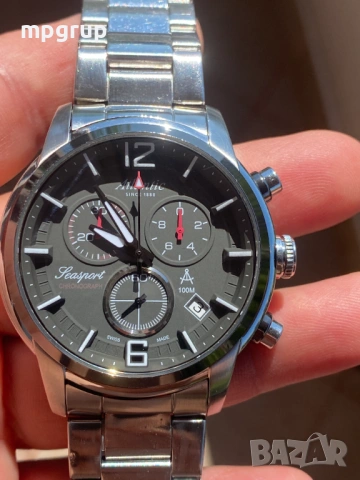 Продавам оригинален Мъжки часовник Atlantic Seasport 87466.42.45, снимка 16 - Мъжки - 53936388