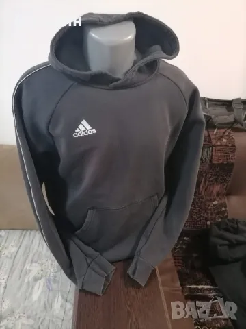 Суичър, худи Adidas, M, снимка 3 - Суичъри - 47469603