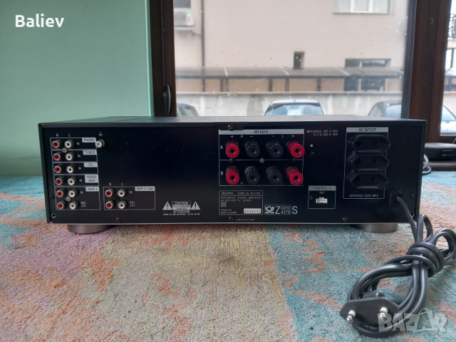 SONY F417R Стерео усилвател , снимка 11 - Ресийвъри, усилватели, смесителни пултове - 53031465